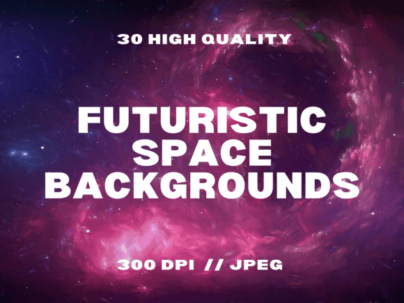 30 Futuristic Space Backgrounds: A Gateway to Cosmic Creativity for Modern Designers