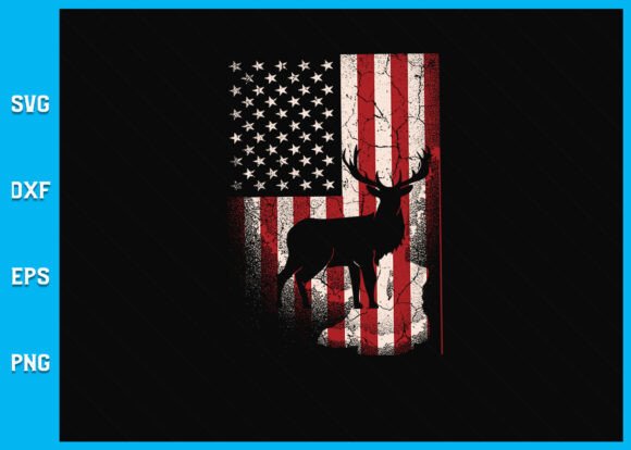 Deer Elk Buck Camouflage Hunting Flag SVG: Creative Uses for Hunters and Craft Enthusiasts