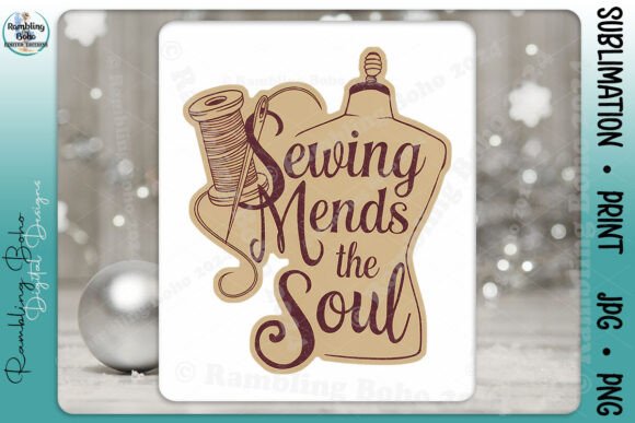Sewing Mends the Soul Crafting Woman